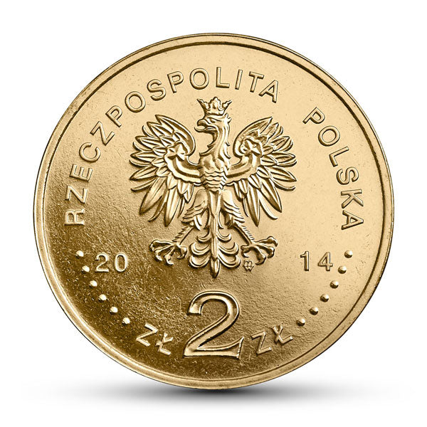 2 złote 2014 - 100. rocznica urodzin Jana Karskiego