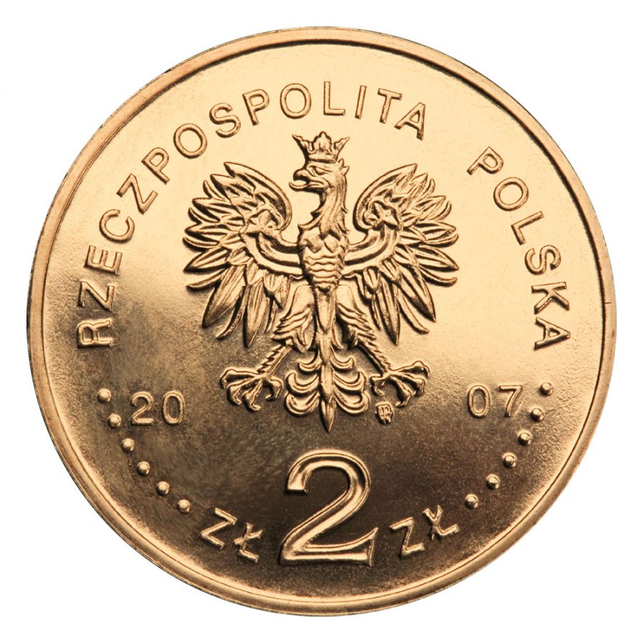 2 złote - Historia jazdy polskiej - Rycerz Ciężkozbrojny
