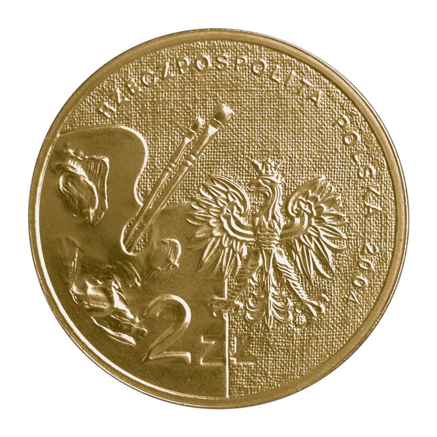 2 złote 2004 - Polscy malarze XIX/XX wieku - Stanisław Wyspiański