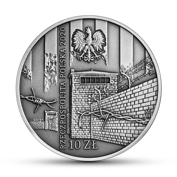 10 złotych 2020 - Ofiarom obozu KL Warschau