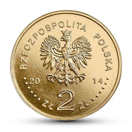 2 złote 2014 - 100. rocznica urodzin Jana Karskiego