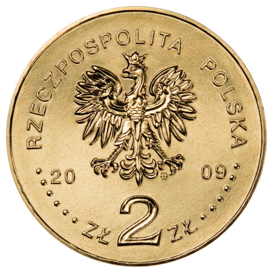 2 złote 2009  - 65. rocznica likwidacji getta w Łodzi