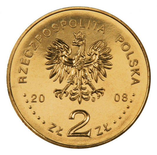 2 złote 2008 - 90. rocznica odzyskania niepodległości