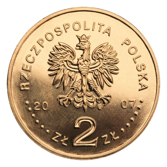 2 złote - Historia jazdy polskiej - Rycerz Ciężkozbrojny
