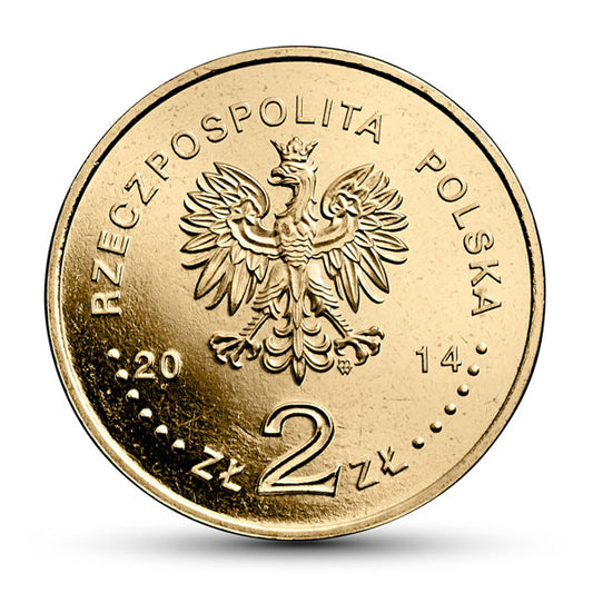 2 złote 2014 - Kanonizacja Jana Pawła II