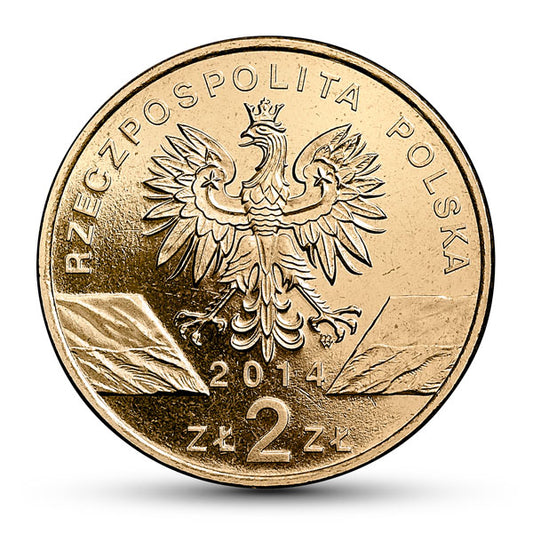 2 złote 2014 - Zwierzęta świata - Konik polski