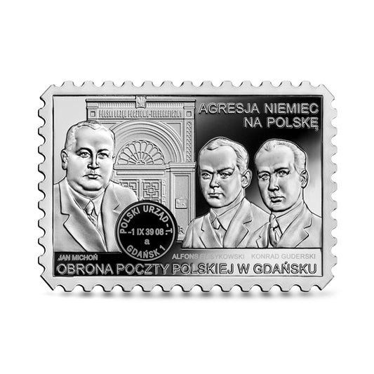 20 złotych 2021 - Obrona Poczty Polskiej w Gdańsku