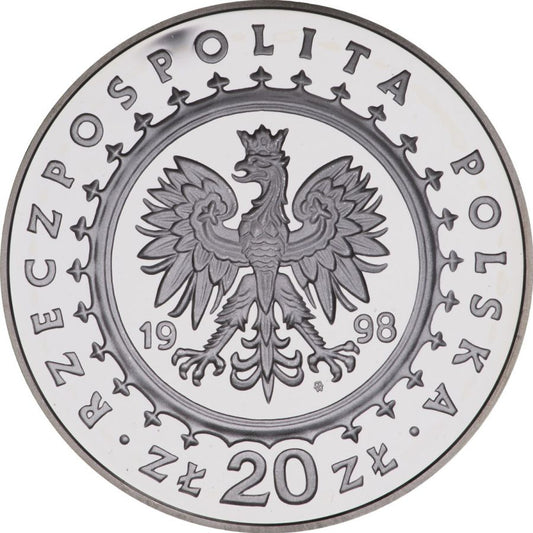 20 złotych 1998 - Zamek w Kórniku