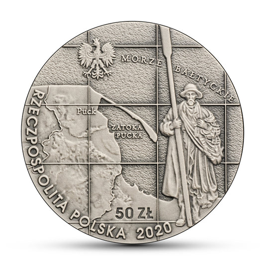 50 złotych 2020 - 100-lecie zaślubin Polski z Bałtykiem